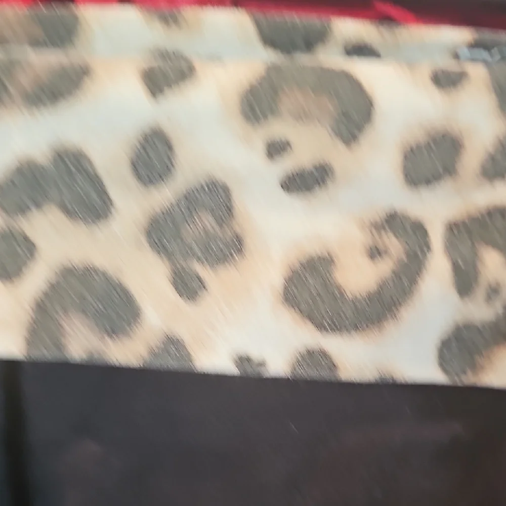 Justice Girls Leopard Print Black Shorts Size 8